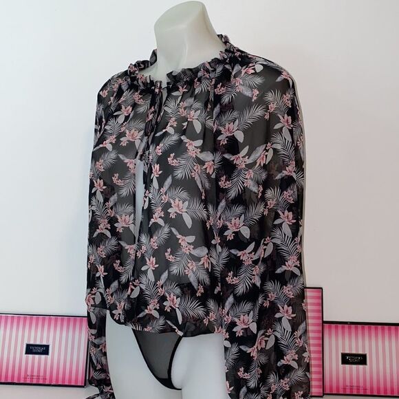 🔥 Victoria Secret VERY SEXY
Chiffon Bodysuit Sz Xsmall new - Picture 11 of 13